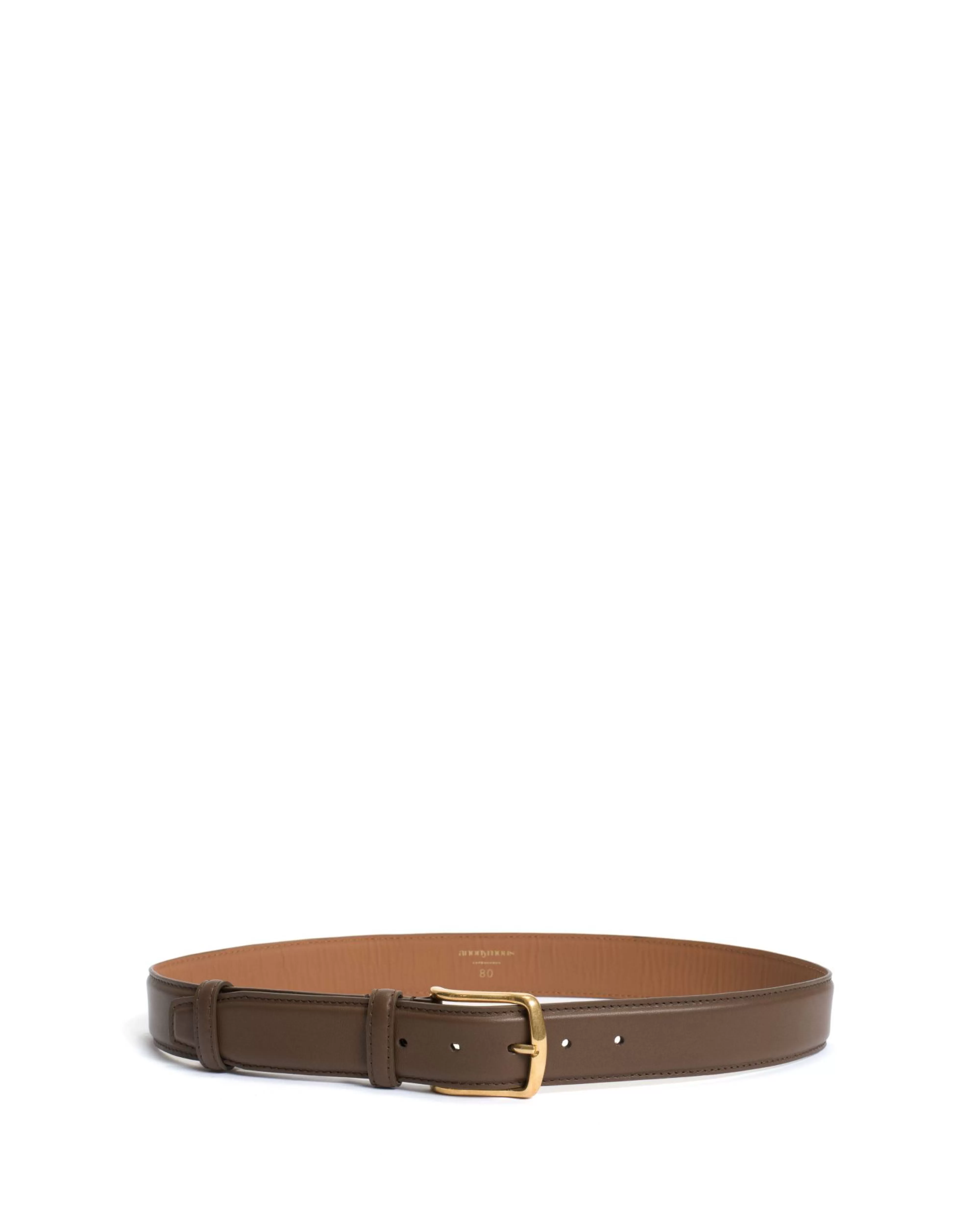 Anonymous Copenhagen Quinn classic unisex leather belt^ Belts