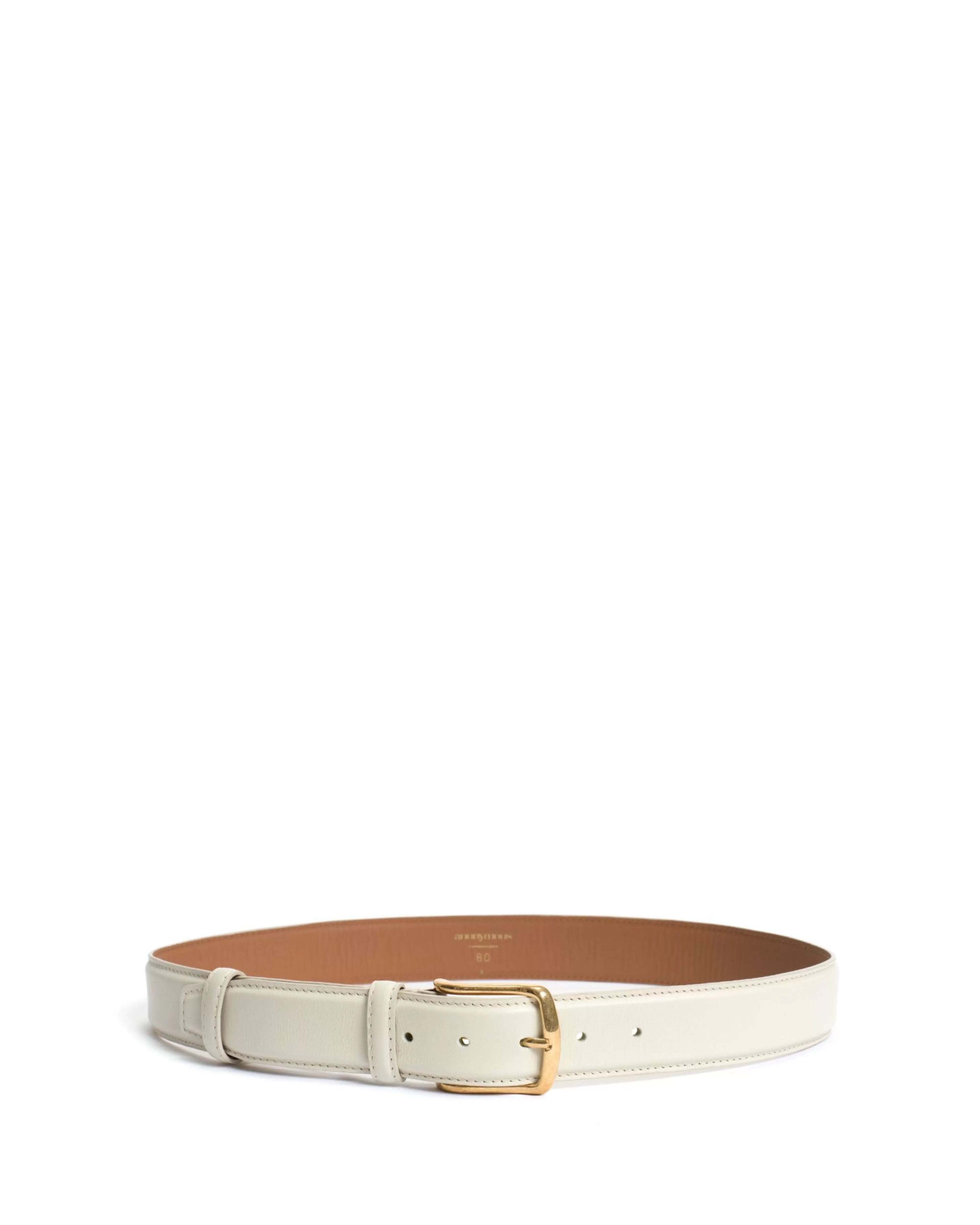 Anonymous Copenhagen Quinn classic unisex leather belt^ Belts